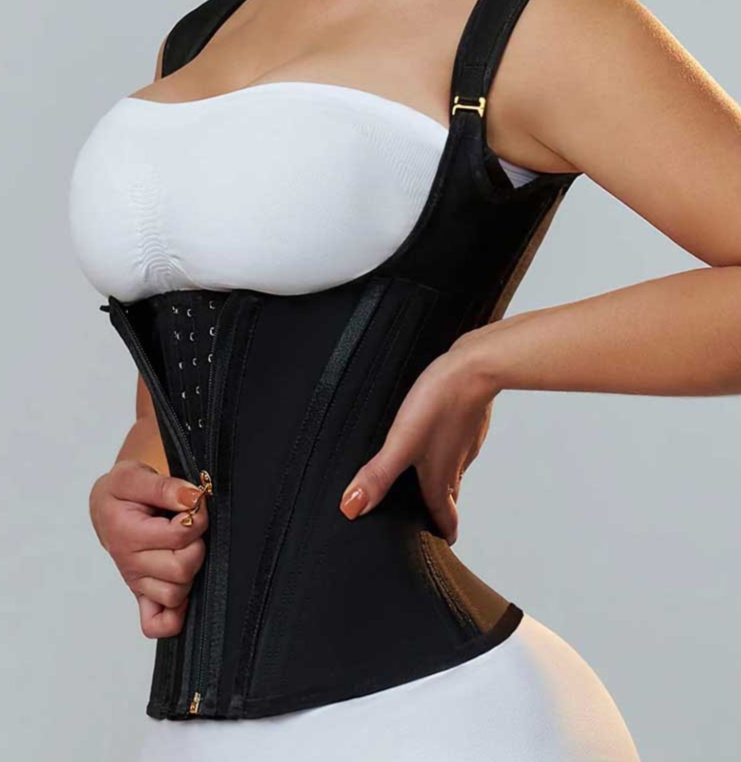 Waist Shapewear for Women Tummy Control Girdle Workout Shapewear with Adjustable Shoulder Strap