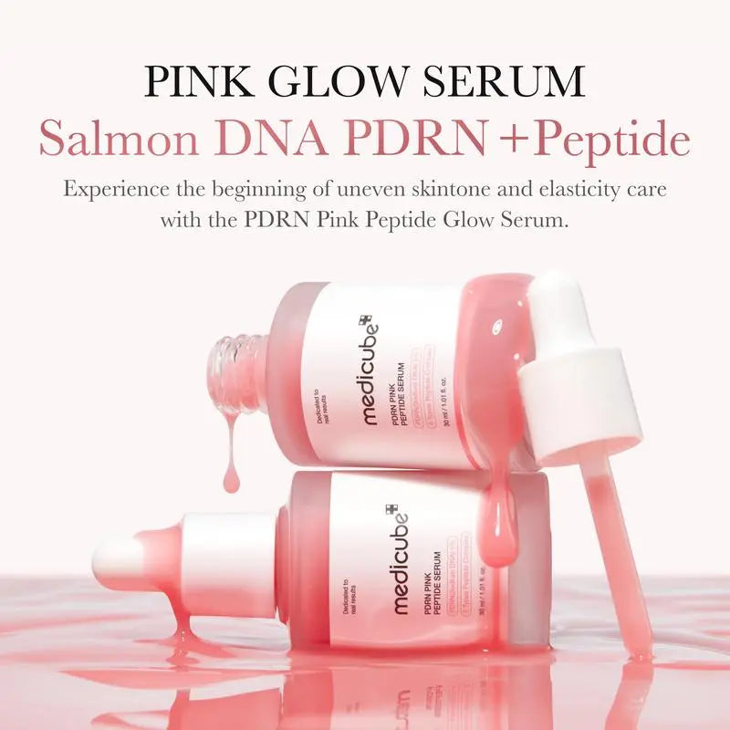 [medicube Official] Affordable Glass Glow Skincare Set | Includes 8 TOP-SELLING products for Gentle Skin Renewal