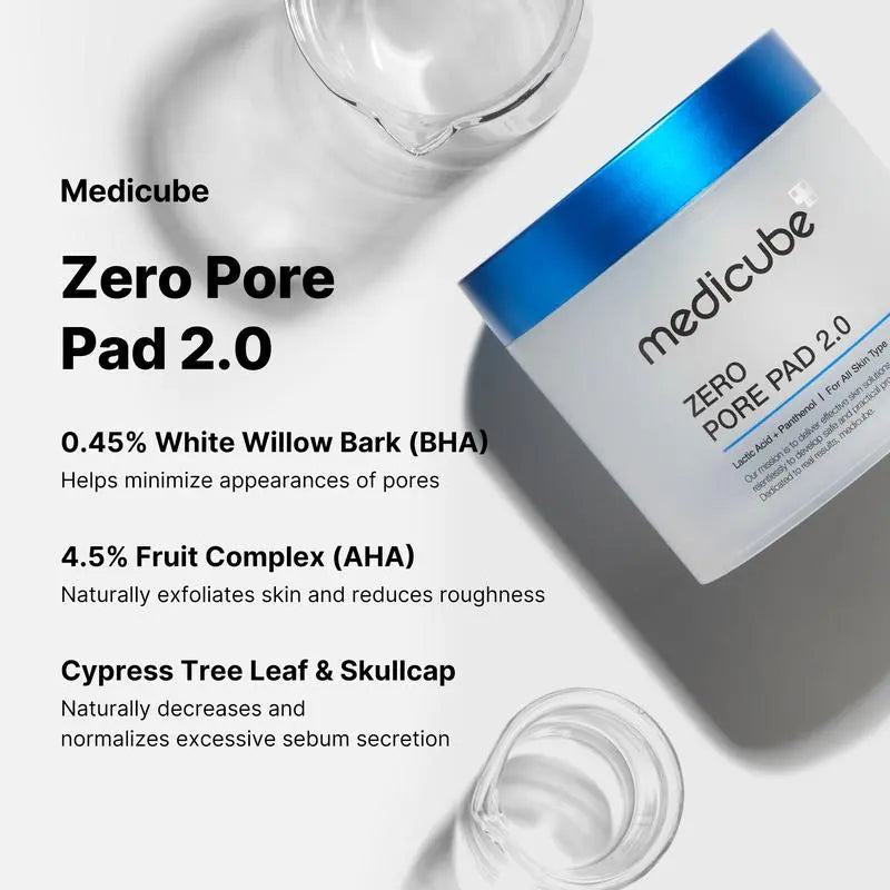 [medicube Official] Affordable Glass Glow Skincare Set | Includes 8 TOP-SELLING products for Gentle Skin Renewal